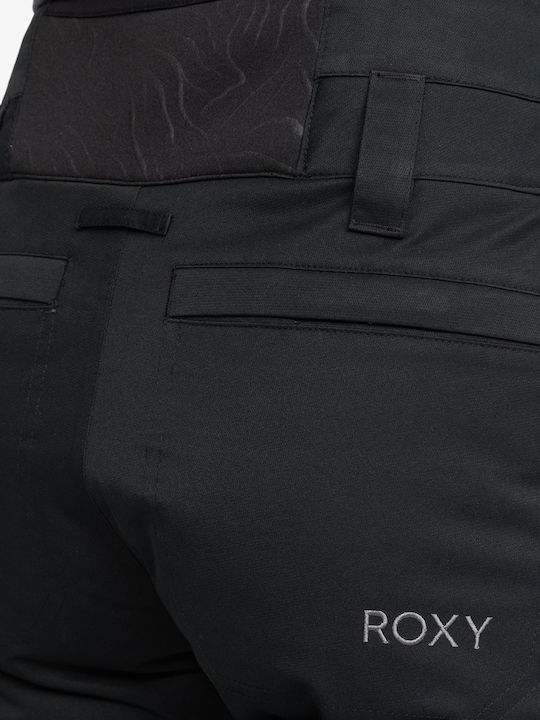 Roxy Diversion ERJTP03244-KVJ0 Γυναικείο Παντελόνι Σκι & Snowboard Μαύρο