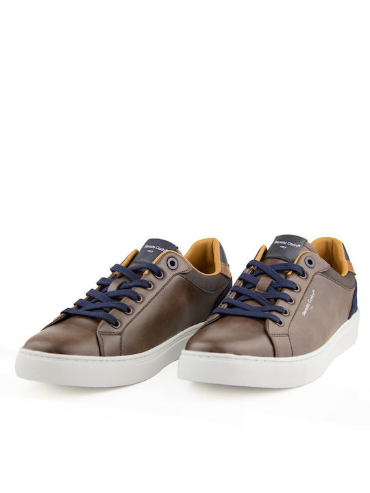 Renato Garini Sneakers Brown / Tan / Navy