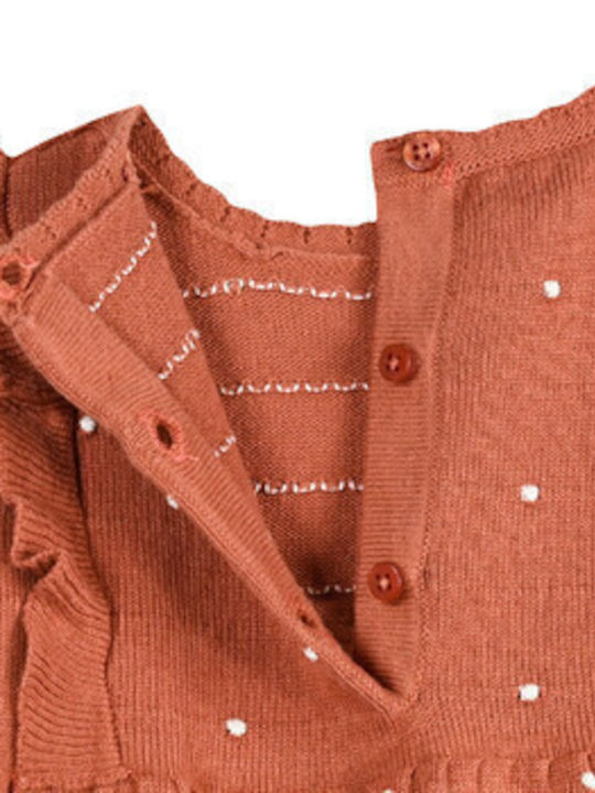 Children's Dress Long Sleeve Knitted Ceramides