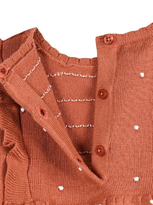 Children's Dress Long Sleeve Knitted Ceramides