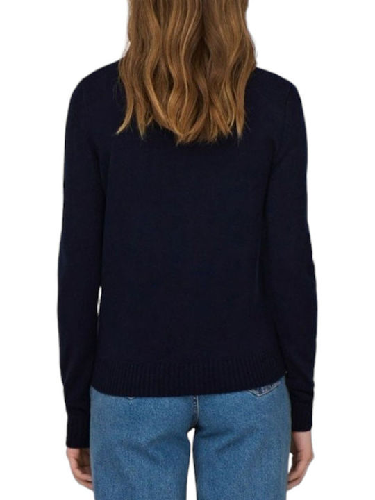 Only Women's Sweater with 3/4 Sleeve Light Blue