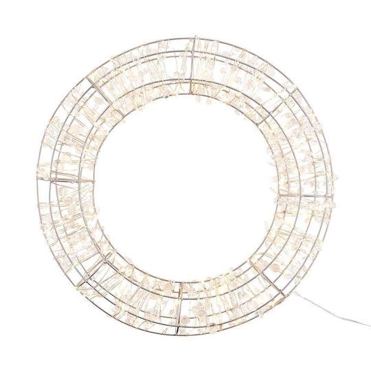 Butlers Christmas Lighted Decorative Wreath 45cm
