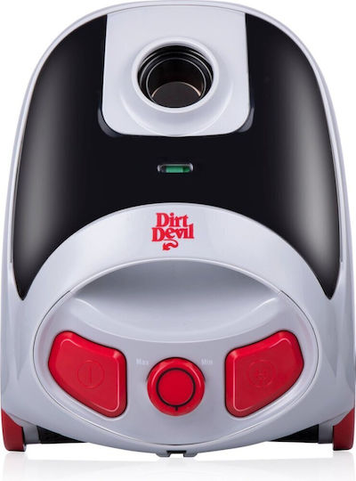 Dirt Devil DD2001 Aspirator 800W cu sac 2lt Albă