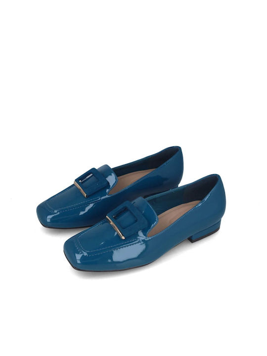 Menbur Women's Moccasins in Blue Color