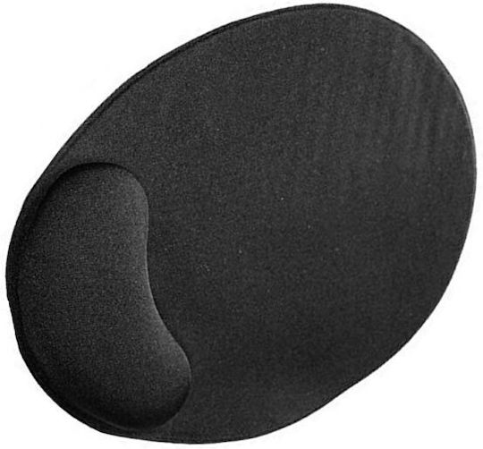 Mouse Pad with Wrist Support Black 230mm AT00001232