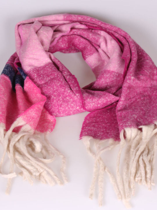 Gk.fashion Women's Wool Scarf Multicolour