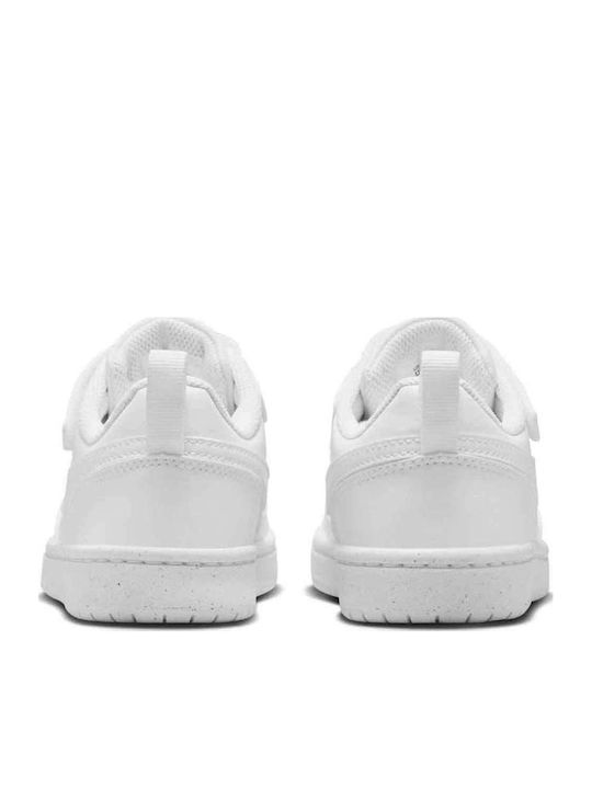 Court Borough Kinder Sneakers mit Klettverschluss Weiß
