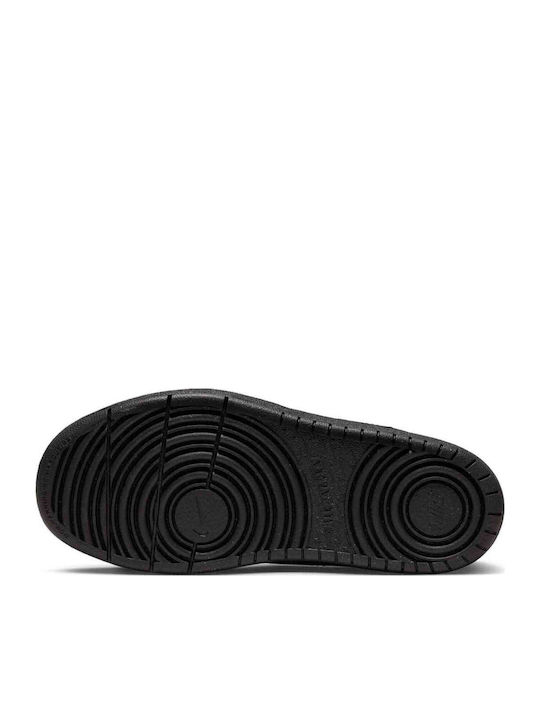 Court Borough Kids Sneakers with Scratch Black