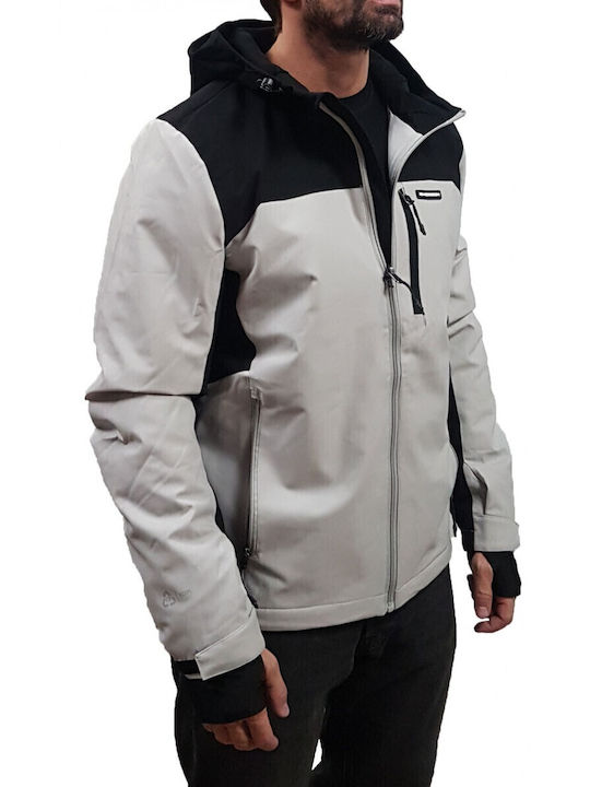 Winter Jacke Winddicht Beige