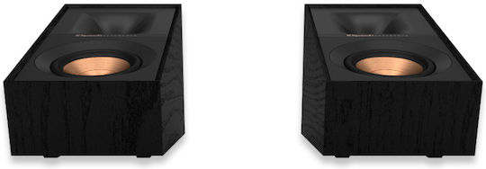Klipsch R-40SA Paar Hi-Fi Lautsprecher Wandmontiert 100W 2 Anzahl von Fahrern B14.6xT29.8xH17.8cm. Schwarz / Ebenholz