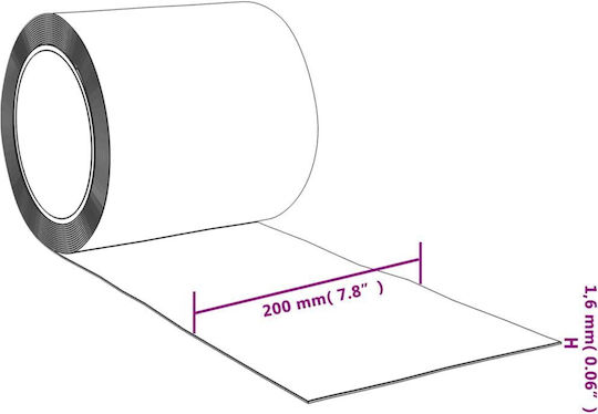 vidaXL Refrigeration Chamber Curtain 153870