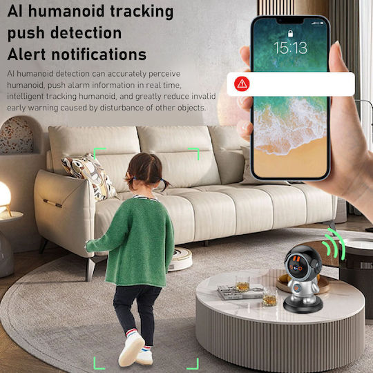 Ezra Hidden Camera WiFi Robots 1080p with Memory Card Slot