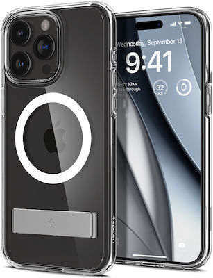 Spigen Ultra Hybrid S MagFit Umschlag Rückseite Kunststoff / Silikon Crystal Clear (iPhone 15 Pro Max)