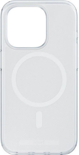 Njord Slim Umschlag Rückseite Kunststoff 2mm Transparent (iPhone 15 Pro Max)