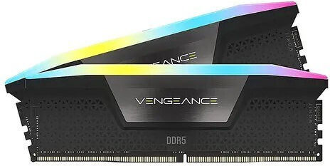 Corsair Vengeance RGB XMP 96GB DDR5 RAM cu 2 module (2x48GB) și