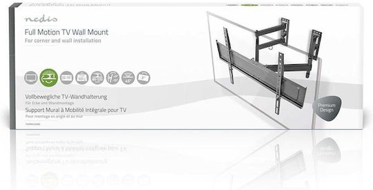 Nedis TVWM5350BK Βάση Τηλεόρασης Τοίχου με Βραχίονα έως 70" και 40kg