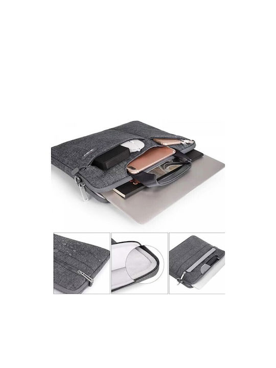 Wiwu City Commuter Τσάντα Ώμου / Χειρός για Laptop 13.3" σε Γκρι χρώμα