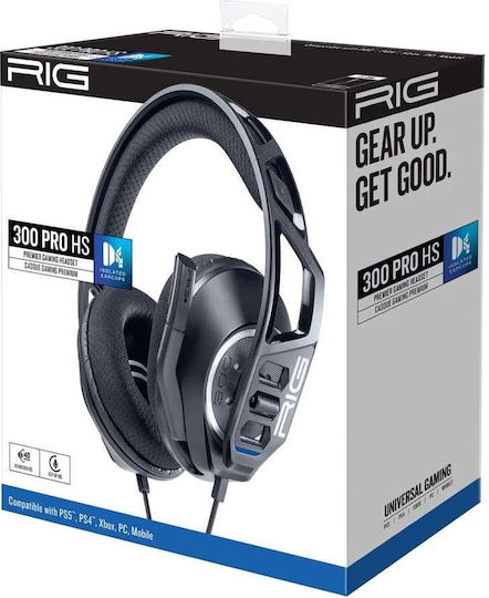 Nacon 300 PRO HS Over Ear Gaming Headset with 3.5 mm Connectivity for PS4