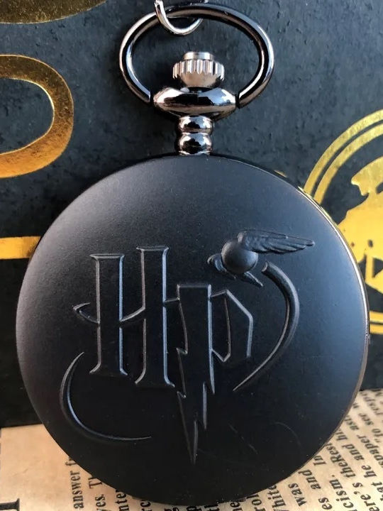 Ρολόι Τσέπης Harry Potter Μαύρο Αλυσίδα Αρχικά Ηρ Pocket Watch Harry Potter Initials Hp Black Shade Chain Molfs Ρολόι Τσέπης Harry Potter Μαύρο Αλυσίδα Αρχικά Ηρ Pocket Watch Harry Potter Initials Hp Black Shade Chain Molfs