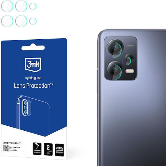 Xiaomi Lens Protection Camera Protection Tempered Glass Transparent for the Redmi Note 12 5G / Poco X5 5G