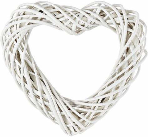 Palma Emporio Wood Decorative Element for Wedding Favors White 1pcs