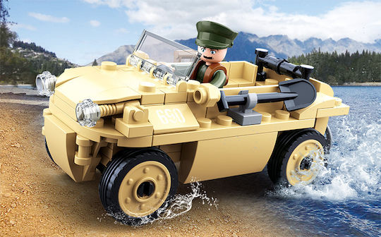 Sluban Building Blocks Wwii Amphibious for 8+ Years 103 Pieces
