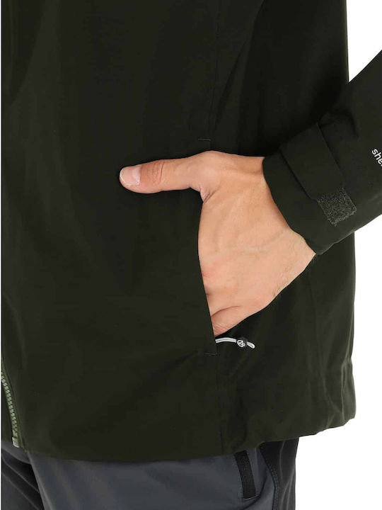 Geci Barbati Waterproof Verde Iarna