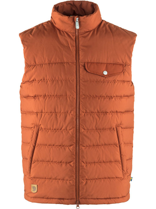 Fjallraven Ärmellos Herren Jacke Lässig Orange