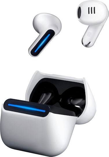 Yenkee YHP 06BT WE Evepods Ohrstöpsel Bluetooth-Freisprecheinrichtung Kopfhörer mit Ladeetui Weiß