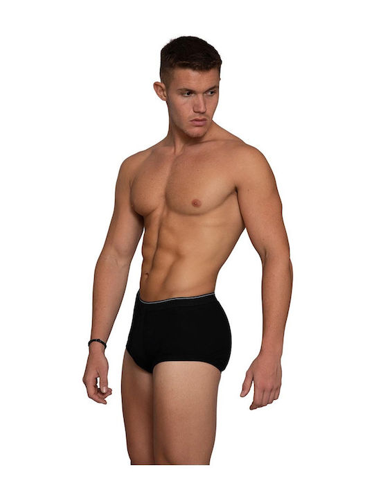 Nina Club Herren Boxershorts Schwarz 1Packung