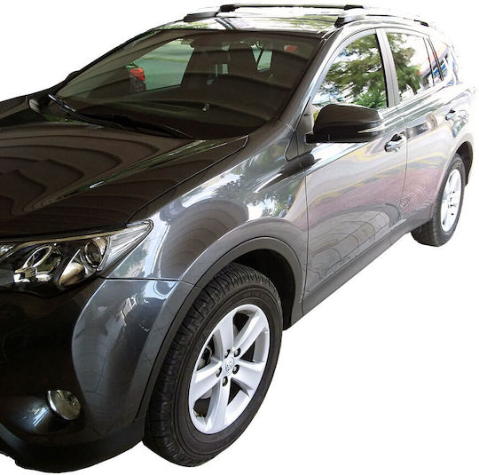 Yakima für Toyota RAV 4 (mit Dachträgerfüßen) Silber