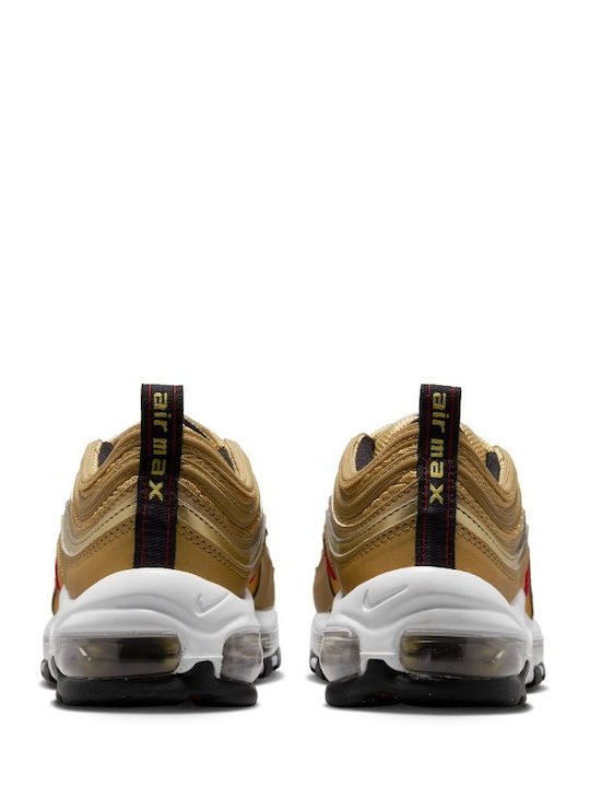 Air Max 97 Παιδικά Sneakers Metallic Gold / Varsity Red / White / Back