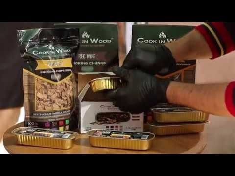 Cook in Wood Chips din Lemn Chipsuri pentru Fumat la Grătar cu Aromă Piersic 50gr 3buc