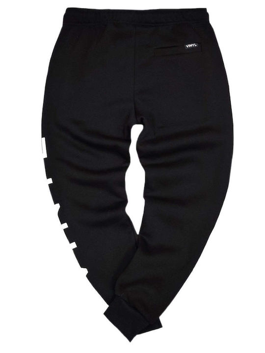 Sweatpants with Elastic Black