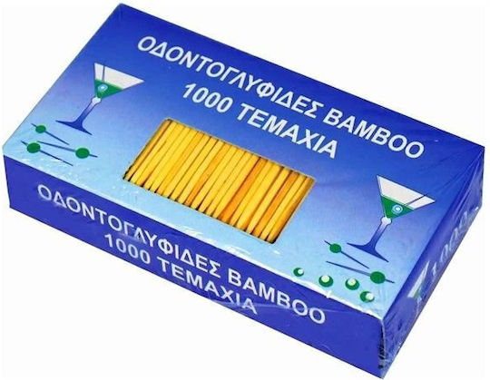 Bamboo Οδοντογλυφίδα 1000τμχ