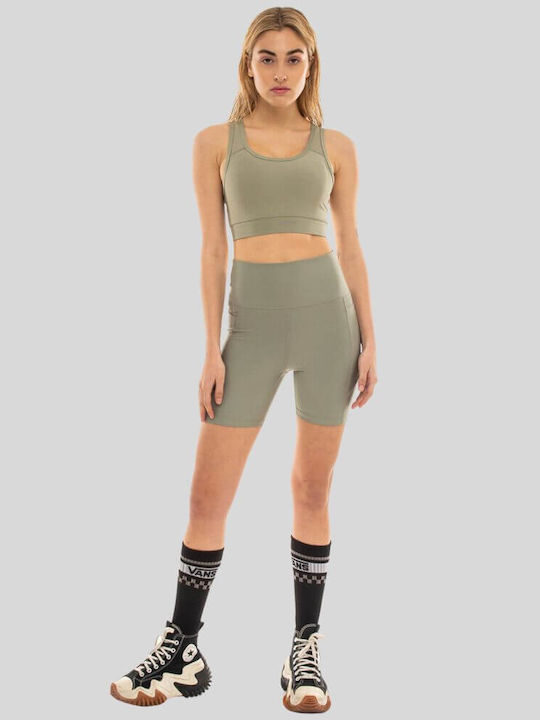 Women's Sports Bra without Padding Green