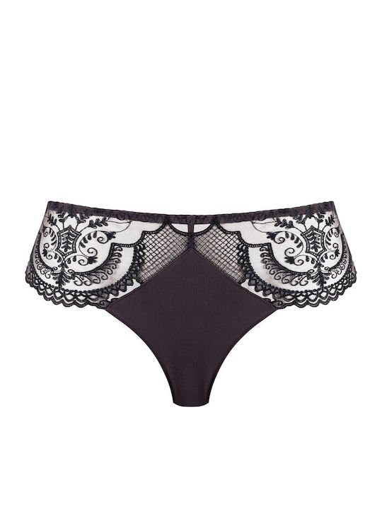 Women's Brazil with Lace Gray
