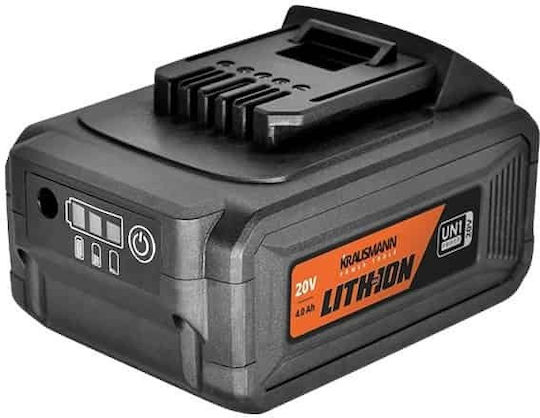 Krausmann U91720-14S Έκκεντρο Τριβείο 125mm Μπαταρίας 20V με Σύστημα Αναρρόφησης