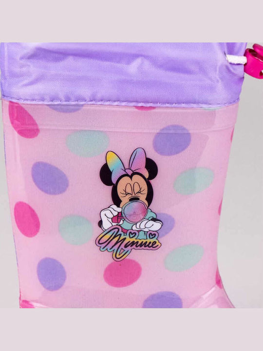 Παιδικές Γαλότσες Minnie Mouse Ροζ