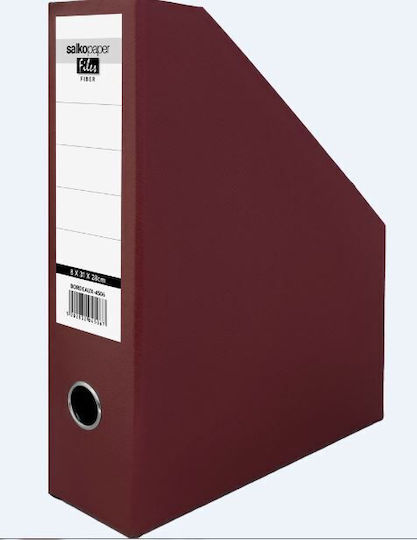Salko Paper Θήκη Περιοδικών Αρχείου Κόκκινη 31x28x8εκ.