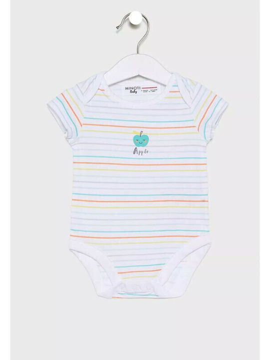 Minoti Mehrfarbige Baby-Body Set 2Stück