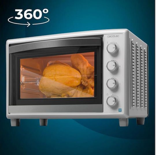 Cecotec Cecotec Bake & Toast 4600 Gyro Ηλεκτρικό Φουρνάκι 46lt Χωρίς Εστίες με Αέρα Λευκό