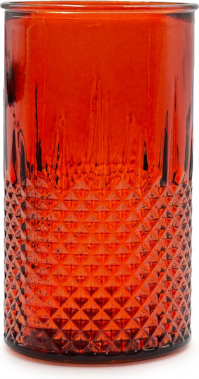 Glass Drops Glas Wasser aus Glas in Orange Farbe 450ml Glass Drops Glas Wasser aus Glas in Orange Farbe 450ml