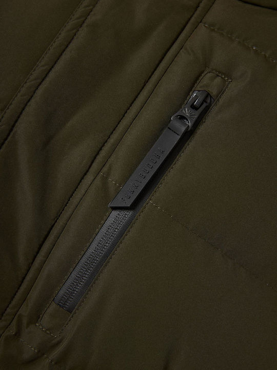 Winter Jacket Puffer Khaki