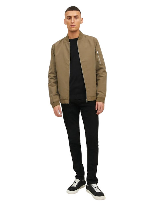 Jack & Jones Men's Winter Bomber Jacket Green