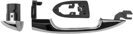 NTY Door handle with installation Front Alfa Romeo Giulietta 2010 EZC-AR-011