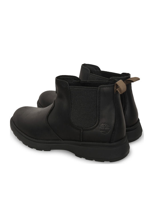 Schwarz Chelsea Stiefeletten