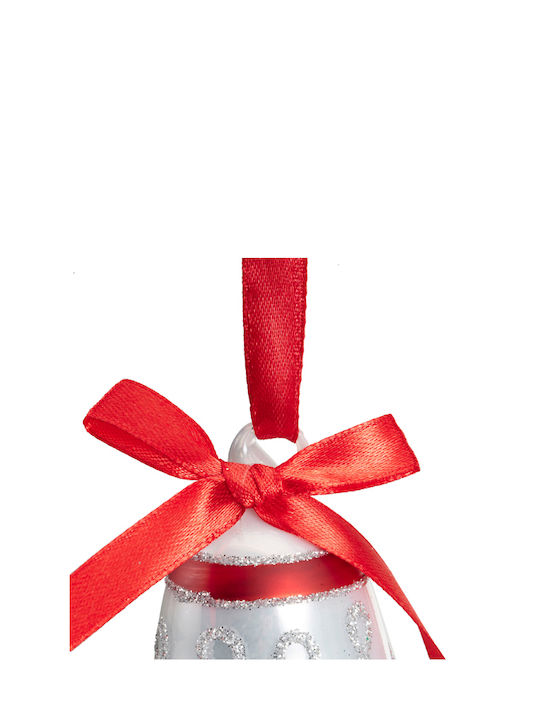 Glocke Glas Weihnachtsbaumschmuck 6,5x6,5cm Verschiedene Designs Glocke Glas Weihnachtsbaumschmuck 6,5x6,5cm Verschiedene Designs