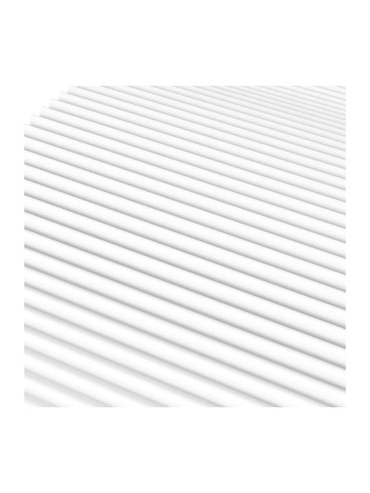 Canapea Pat Single din Lemn Masiv Galben cu Lamele pentru Saltea 80x200cm