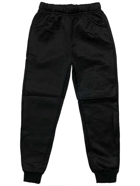 Ustyle Kids Sweatpants Set Black 2pcs